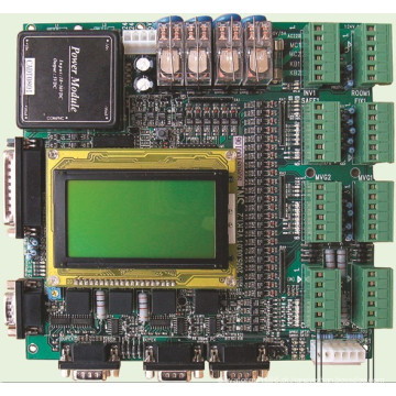 Sistema de controle de microcomputador de velocidade de transformação de 32 bits